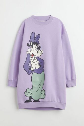 H&M Polera larga con motivo estampado oferta