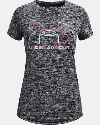 Under Armour Girls' ua tech™ big logo twist short sleeve oferta
