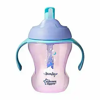 Tottus Taza de entrenamiento con sorbete 8oz/230ml rosado oferta