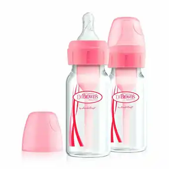 Tottus Set 2 biberon poliproleno 4oz rosa oferta