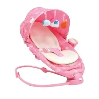 Tottus Silla mecedora dacino rosado oferta