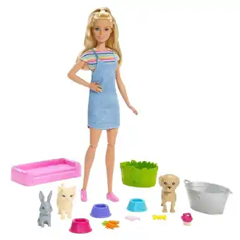 Tottus Barbie bano de perritos oferta