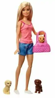 Tottus Barbie cuidado de cachorritos oferta