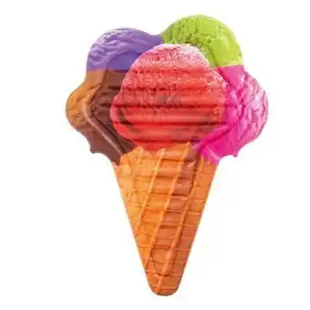 Tottus Colchoneta inflable cono helado oferta
