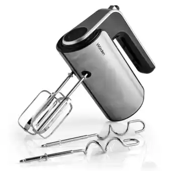 Tottus Batidora de mano 350 w plateado y negra hm-3002 oferta