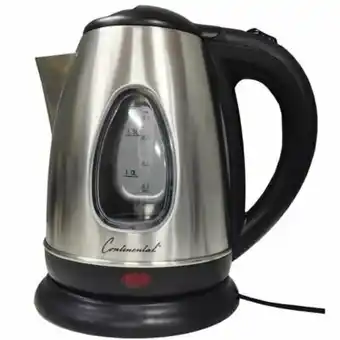 Tottus Hervidor 1.8 l 1850 w negro con inox cp43959-02 oferta