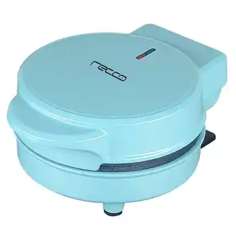 Tottus Mini wafflera 800 w azul oferta