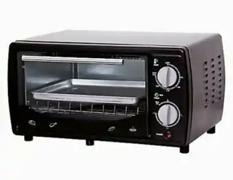 Horno eléctrico 10 l 800w negro rhe-10l