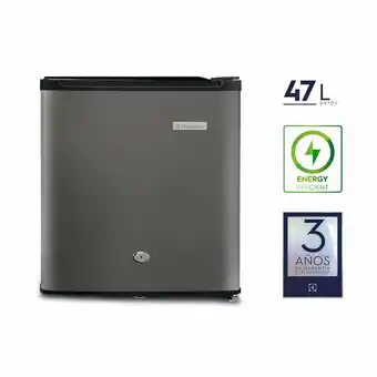 Tottus Frigobar 47 l plateado erd50g2hpi oferta