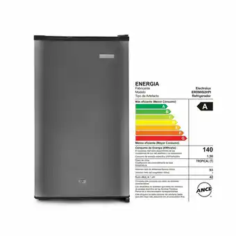 Tottus Frigobar 93 l gris erd90g2hpi oferta