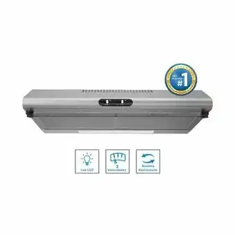 Tottus Campana 30", acero inoxidable carbã“n filter - mjud30s6as oferta