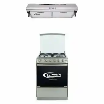 Tottus Cocina de pie lucida + campana l60 ck601ix-a oferta
