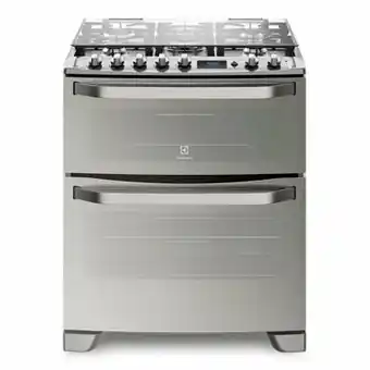 Tottus Cocina a gas acero inoxidable 5 hornillas 30" 76dxr oferta