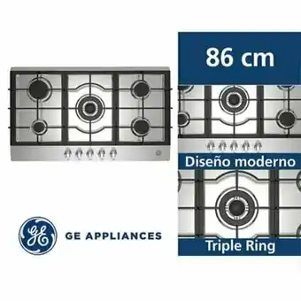 Tottus Cocina empotrable gas 85 cm parrilla de hierro - cgg8610i1 oferta