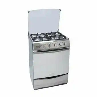 Tottus Cocina a gas plata 4 hornillas 24" ekgc24cct7sps oferta