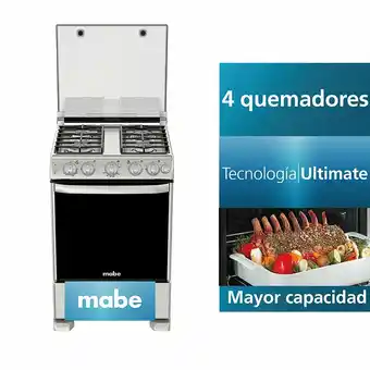 Tottus Cocina de piso a gas de 24", puerta negra - cme6080cfyx0 oferta