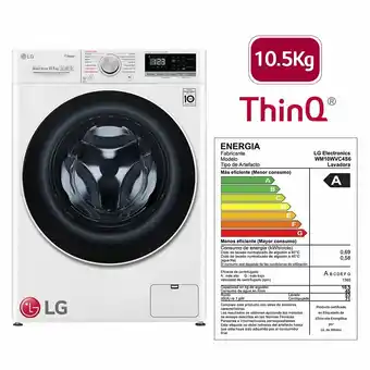 Tottus Lavadora carga frontal 10kg blanca ai dd inteligencia artificial - wm10wvc4s6 oferta