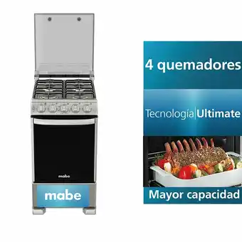 Tottus Cocina a gas de 20" parriiron cook, color inox - cme5050csyx0 oferta