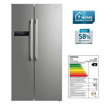 Tottus Refrigeradora no frost 525 l plateada msd525serbs0 oferta