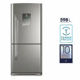 Tottus Refrigeradora 598lt no frost botoom freeze - db84x oferta