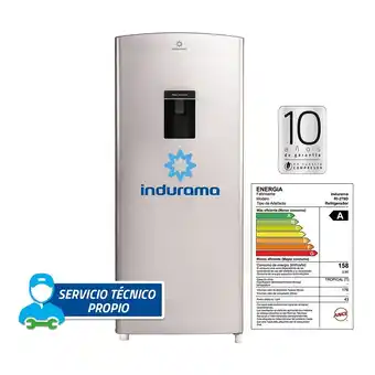 Tottus Refrigeradora auto frost 176 l plateada ri-279d oferta
