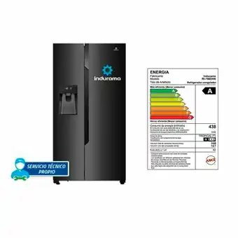 Tottus Refrigeradora no frost 535 l negra ri-799dhn oferta