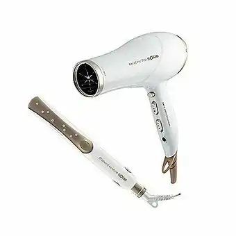Tottus Secadora de cabello 1800 w blanca keratine oferta