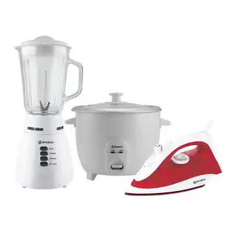 Tottus Combo licuadora + olla arrocera + plancha - bl4125v /rc15 /eta600 oferta