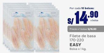 Makro Filete de basa 170-220 EASY Bolsa x 1 kg. oferta