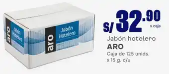 Makro Jabón hotelero ARO Caja de 125 unids. x 15 g. c/u oferta