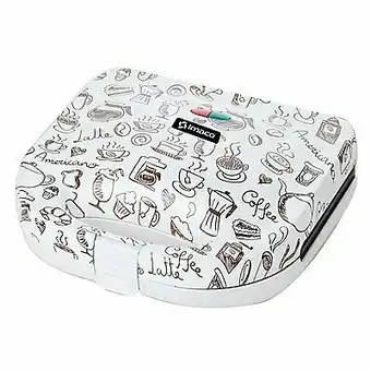 Tottus Sandwichera 750 w blanca ist1601 oferta