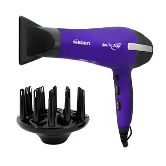 Tottus Secadora de cabello 2200 w morado sg 3130m oferta