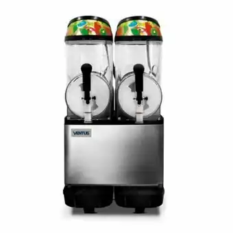 Tottus Maquina de granizado 2 vasos con cenefa -2x12l oferta