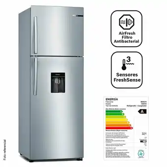 Tottus Refrigeradora no frost 318 l kdd30nl201 oferta
