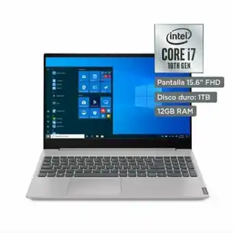 Tottus Laptop lenovo s340 15iil 10ma generación oferta