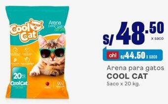 Makro Arena para gatos COOL CAT Saco x 20 kg. oferta