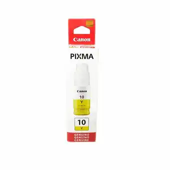 Tottus Botella de tinta canon gi10y amarillo oferta