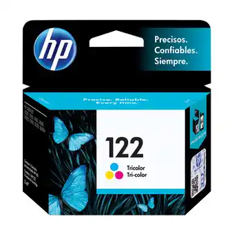 Tottus Cartucho de tinta hp 122 tricolor original (ch562hl) oferta