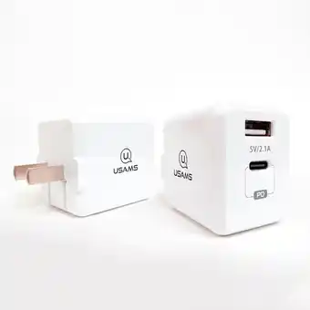 Tottus Cargador t4 de pared rapido retractil usb+pd bla oferta