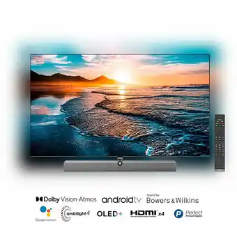 Tottus Tv oled 65 uhd 4k smart ambl android oferta