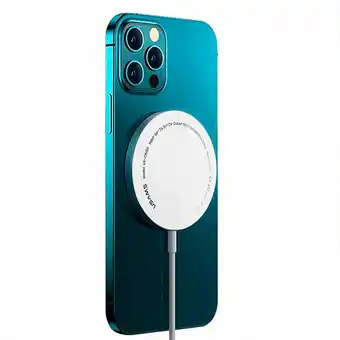Tottus Cargador inalambrico magnetico 15w iphone12 bla oferta