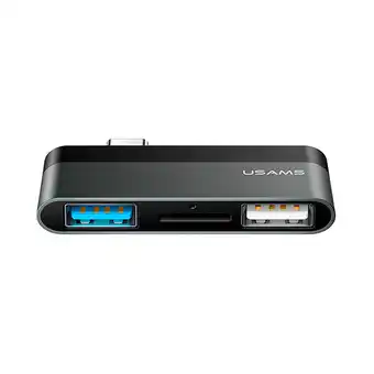 Tottus Adaptador typec mini usb+microsd oferta