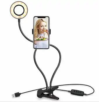 Tottus Aro de luz led con soporte celular oferta
