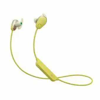 Tottus Audífonos deportivos con noise cancelling wi sp600n amarillo oferta