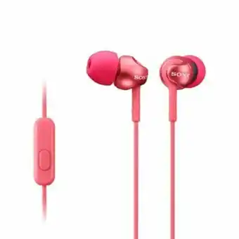 Tottus Audífonos in ear con micrófono mdr ex110ap rosado oferta