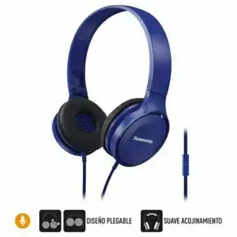 Tottus Audifonos de insercion vincha, color azul - hf100m oferta