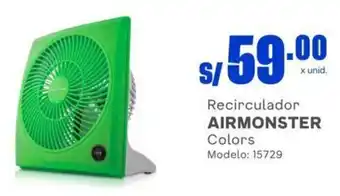 Makro Recirculador AIRMONSTER Colors Modelo: 15729 oferta