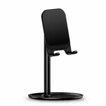 Tottus Soporte celular mesa negro oferta