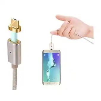 Tottus Cable usb magnetico 12m dorado oferta