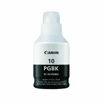 Tottus Botella de tinta canon gi10bk negro oferta